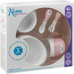 Kiokids Set Stoviglie 2201 Rosa Kiokids Set Stoviglie 2201 Rosa