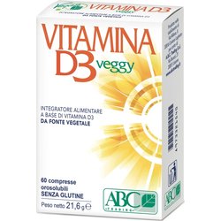 Vitamina D3 Veggy 60 Compresse - Integratore Di Vitamina D3