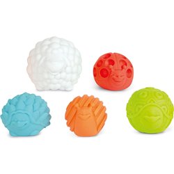 Clementoni Disney Baby Animal Sensory Ball, 5 Palline Sensoriali Neonati 3+ Mesi, Con Forme Di Animali Differenti E Texture E Colori Diversi, Lavabili, Igienizzabili E Antimuffa, 17454 Clementoni Disney Baby Animal Sensory Ball, 5 Palline Sensoriali Neonati 3+ Mesi, Con Forme Di Animali Differenti E Texture E Colori Diversi, Lavabili, Igienizzabili E Antimuffa, 17454