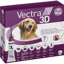 Vectra 3D Viola Spot-On Cani Da 25 A 40 Kg 3 Pipette Monodose Vectra 3D Viola Spot-On Cani Da 25 A 40 Kg 3 Pipette Monodose
