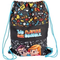 Seven S. P. A. Easy Bag Two Players One Console Scuola Sport E Tempo Libero Colore Nero