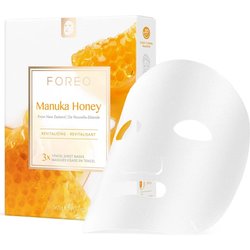 Foreo Farm To Face Sheet Mask Manuka Honey Maschera In Tessuto Idratante E Rivitalizzante 3X20 Ml