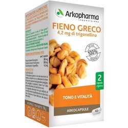 Arkopharma Arkocapsule - Fieno Greco Integratore Alimentare, 40 Capsule Arkopharma Arkocapsule - Fieno Greco Integratore Alimentare, 40 Capsule