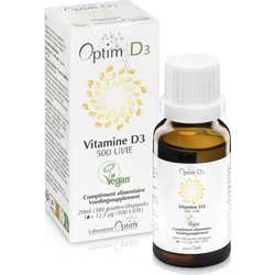 Optim D3 Vitamina Vegetale 500 Ui Gocce 20 Ml
