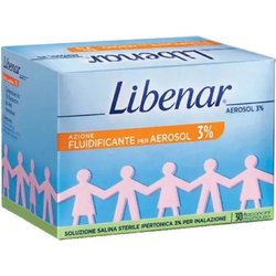 Libenar Soluzione Salina Ipertonica 3% Per Inalazione 30 Fiale Aerosol