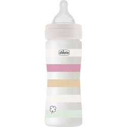 Chicco Biberon Benessere Flusso Medio, Biberon In Plastica Da 250 Ml, Con Tettarella Physio In Morbido Silicone E Finitura Soft Sense, Anticolica, Riduce Rigurgito E Irritabilità , 2 Mesi+ Chicco Biberon Benessere Flusso Medio, Biberon In Plastica Da 250 Ml, Con Tettarella Physio In Morbido Silicone E Finitura Soft Sense, Anticolica, Riduce Rigurgito E Irritabilità , 2 Mesi+