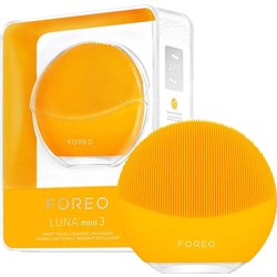 Foreo Luna Mini 3 Spazzola Pulizia Viso, Compatto, Massaggio Viso Hi-Tech, Silicone Ultraigienico, Pulizia Semplice, Detergente Viso Hi-Tech, Collegabile Tramite App, Sunflower Yellow Foreo Luna Mini 3 Spazzola Pulizia Viso, Compatto, Massaggio Viso Hi-Tech, Silicone Ultraigienico, Pulizia Semplice, Detergente Viso Hi-Tech, Collegabile Tramite App, Sunflower Yellow