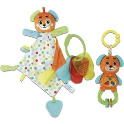 Baby Clementoni For You - Baby Gift Set Puppy, Idea Regalo Neonato, Accessori Prima Infanzia, Sonaglio Con Anelli Mobili, Chiavi Massaggiagengive, Lenzuolo Doudou, Kit Nascita, Made In Italy, 17804 Baby Clementoni For You - Baby Gift Set Puppy, Idea Regalo Neonato, Accessori Prima Infanzia, Sonaglio Con Anelli Mobili, Chiavi Massaggiagengive, Lenzuolo Doudou, Kit Nascita, Made In Italy, 17804