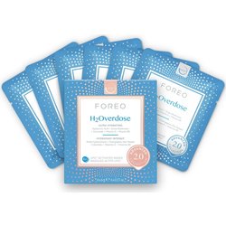 H2Overdose Advanced Collection 2.0, Maschera Ufo, Maschera Viso Idratante, Kit Skincare, Acido Ialuronico E Vitamina E, Per Tutti I Tipi Di Pelle, Pelle Secca E Screpolata, Set Da 6 Pezzi H2Overdose Advanced Collection 2.0, Maschera Ufo, Maschera Viso Idratante, Kit Skincare, Acido Ialuronico E Vitamina E, Per Tutti I Tipi Di Pelle, Pelle Secca E Screpolata, Set Da 6 Pezzi