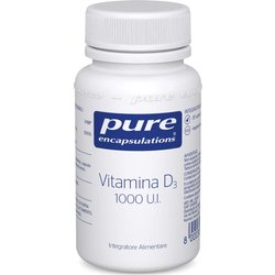 Pure Encapsulations Vitamina D3 1000 U.I. 30 Capsule - Integratore Di Vitamina D3