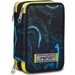 Seven, Astuccio Scuola 3 Zip, Led Ballon, Multicolore, Attrezzato Con Matite, Pennarelli, Portapenne Scuola Bambino Seven, Astuccio Scuola 3 Zip, Led Ballon, Multicolore, Attrezzato Con Matite, Pennarelli, Portapenne Scuola Bambino