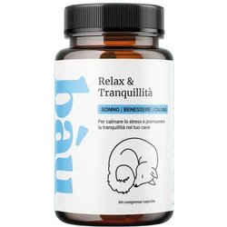 Bau Calmante Per Cani, Tranquillante Cane Con Passiflora E Valeriana, Integratore Rilassante Per Cani In Compresse Appetibili Con Ingredienti Naturali, Ideale Per Temporali, Viaggi E Ansia