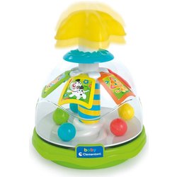 Clementoni - Trottola Bambini, Happy Friends Spinning Top Con Animali, Gioco Prima Infanzia Stimola Manualità , Giocattolo 9-36 Mesi, 17895 Clementoni - Trottola Bambini, Happy Friends Spinning Top Con Animali, Gioco Prima Infanzia Stimola Manualità , Giocattolo 9-36 Mesi, 17895