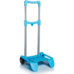 Seven - Carrello Porta Trolley Scuola Celeste - Be Box Plus