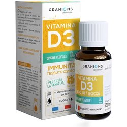 Vitamina D3 Gocce 20 Ml - Integratore Di Vitamina D3