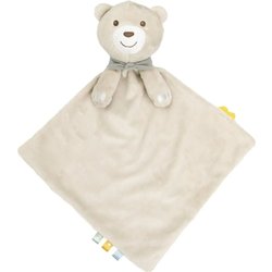 Chicco Gioco Maxi Doudou, Peluche In Morbido Velluto A Forma Di Orsetto, Con Musica Classica E New Age, Doudou Neonato, Lavabile In Lavatrice, Morbido Da Coccolare, Da 0+ Mesi, Neutro, Regalo Neonato