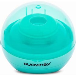 Suavinex sterilizzatore portatile per ciucci con luce UV, elimina il 99% dei germi in 3 minuti, funziona con batterie o USB,senza agenti chimici, ottimo per viaggiare, Duccio Verde
