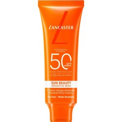 Lancaster Sun Beauty Sensitive Skin Mineral Face Cream Spf 50 50 Ml Lancaster Sun Beauty Sensitive Skin Mineral Face Cream Spf 50 50 Ml
