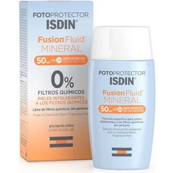 Isdin Fusion Fluid Mineral Spf 50 Protezione Solare Viso 50 Ml