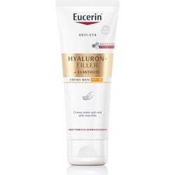 Eucerin Anti-Age Hyaluron-Filler +Elasticity Handcreme gegen Altersflecken, 75 ml Crema Eucerin Anti-Age Hyaluron-Filler +Elasticity Handcreme gegen Altersflecken, 75 ml Crema