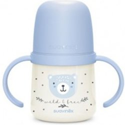 Suavinex, Bicchiere Per L'apprendimento Del Bebè, Tazza Anti-Goccia, Con Manici Che Brilla Al Buio, Con Beccuccio In Silicone E Valvola Anti-Coliche, Ideale Per L'uso Notturno, +6 Mesi, W&Free Blu Suavinex, Bicchiere Per L'apprendimento Del Bebè, Tazza Anti-Goccia, Con Manici Che Brilla Al Buio, Con Beccuccio In Silicone E Valvola Anti-Coliche, Ideale Per L'uso Notturno, +6 Mesi, W&Free Blu