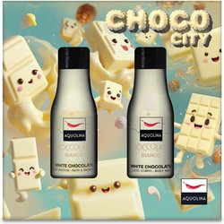 Aquolina Cofanetto Cioccolato Bianco - Choco City - Bagno Doccia 125 Ml + Latte Corpo 125 Ml