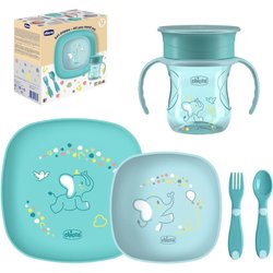 Chicco Set Pappa 12M+ Colore Azzurro