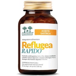 Reflugea Rapido 45 Compresse - Integratore Per L'acidità Gastrica E La Digestione