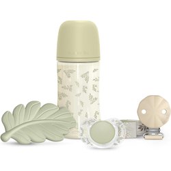 Suavinex Suavinex Poetry - Set Biberon Regalo Per Neonato Verde