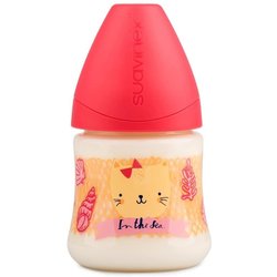 Suavinex Suavinex Biberon - Tettarella Anatomica Sirena Rosa 270 Ml