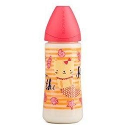 Suavinex Suavinex Biberon Anatomico Gatto-Sirena Rosa 360 Ml