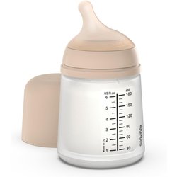 Suavinex Suavinex Zero.Zero - Biberon Anticolica Light Nude 180 Ml