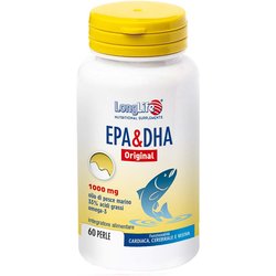 Longlife Epa & Dha Original Integratore Alimentare 60 Perle