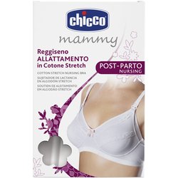 Chicco Reggiseno Allattamento Cotone Bianco 3C