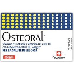 Osteoral Integratore Per Le Ossa 30 Capsule Molli