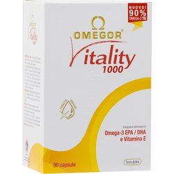 Omegor Vitality 1000 Integratore Omega3 Epa Dha 90 Capsule