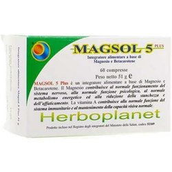 Magsol 5 Plus 60 Compresse Magsol 5 Plus 60 Compresse