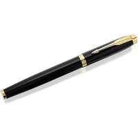 Parker IM 1931652 Black And Gold Trim Fountain Pen - A2322
