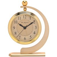 Widdop Gold Tone Hanging Alarm Clock - C1290