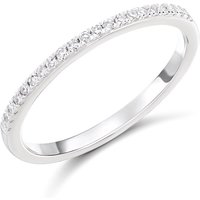 Platinum Claw-Set Diamond Eternity Ring - D08147-L