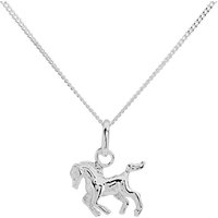 Silver Horse Necklace - F33030