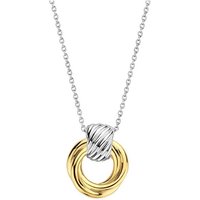 TI SENTO Gold Plated Silver Twist Necklace - F6919
