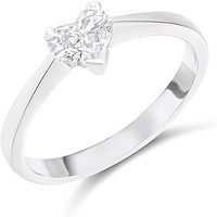 Platinum Diamond Solitaire Engagement Ring - 75pts - I/SI2 - H07883