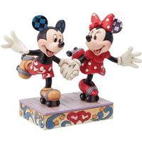 Disney Traditions 6014315 Mickey And Minnie Roller Skating - P01550