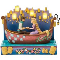 Disney Traditions 6016897 Tangled Boat With Lanterns - P01640