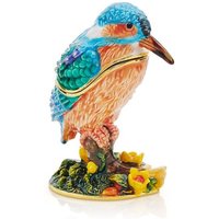 Treasured Trinkets Kingfisher Trinket Box - P12148 Treasured Trinkets Kingfisher Trinket Box - P12148