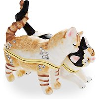 Treasured Trinket Twisted Tail Cats Trinket Box - P12158