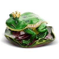 Treasured Trinkets Frog Prince Trinket Box - P12189 Treasured Trinkets Frog Prince Trinket Box - P12189