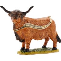 Treasured Trinkets Highland Cow Trinket Box - P12197 Treasured Trinkets Highland Cow Trinket Box - P12197