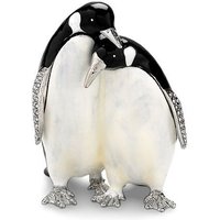 Treasured Trinkets Pair Of Penguins Trinket Box - P1239